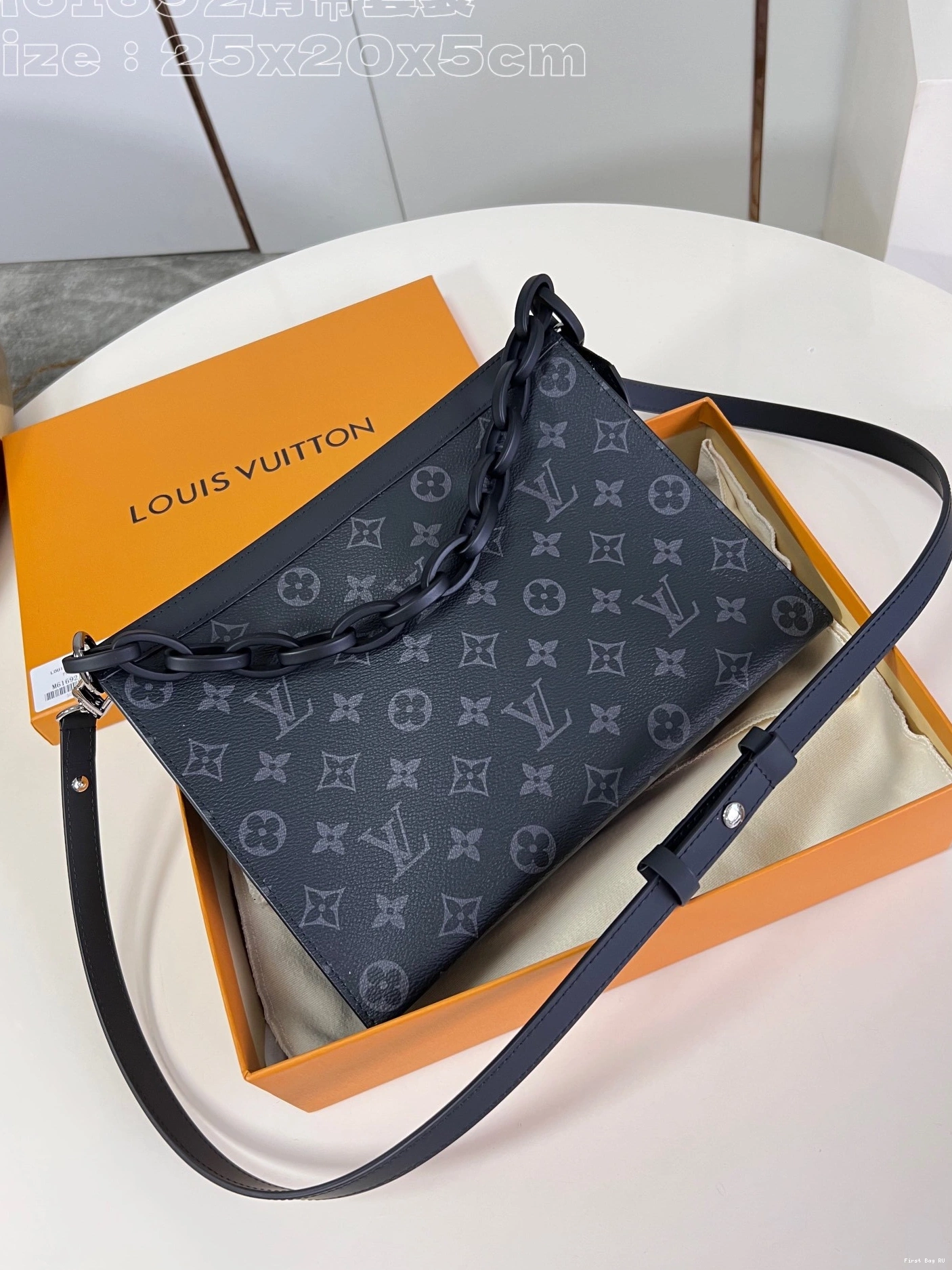 First bags ru reviews Pouch-25*20*5.5CM Toiletry LOUIS Monogram VUITTON 0802